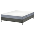 Boxspringbett Vesteröy fest/hellblau dunkelgrau 160x200 cm im Angebot bei IKEA in Siegen Boxspringbett Vesteröy fest/hellblau dunkelgrau 160x200 cm Angebote von LYNGÖR bei IKEA Siegen für 529,00 €