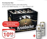 Krombacher Bier im Angebot bei GLOBUS in Leipzig Krombacher Bier Angebote von Krombacher bei GLOBUS Leipzig für 10,99 €