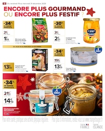 Prix et réduction Poularde Farcie dans le prospectus Carrefour Market en cours Offre Poularde Farcie dans le catalogue Carrefour Market du moment à la page 14