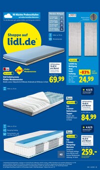 Bett im aktuellen Lidl Prospekt (Jena) Bett im Lidl Prospekt "LIDL LOHNT SICH" mit 57 Seiten (Jena)