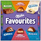 Schokolade oder Favourites von Milka im aktuellen REWE Prospekt