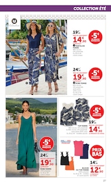 Promos Robe Femme dans le catalogue "Super U" de Super U Robe Femme en promo dans le catalogue Super U à la page 27