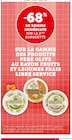 Super U Courcité - Promo -68% de remise immédiate sur la 2ème barquette sur la gamme des produits Pere Olive veau rayon fruits et légumes frais libre service. Promo -68% de remise immédiate sur la 2ème barquette sur la gamme des produits Pere Olive veau rayon fruits et légumes frais libre service. à dans le catalogue Super U à Courcité