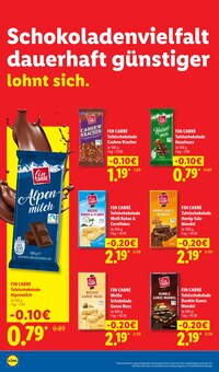 Schokolade im aktuellen Lidl Prospekt (Dortmund) Schokolade im Lidl Prospekt "Der Preisführer macht Deutschland dauerhaft günstiger!" mit 36 Seiten (Dortmund)