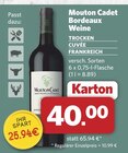 Trocken Cuvée Frankreich von Mouton Cadet für 40,00 € bei combi im Angebot Trocken Cuvée Frankreich von Mouton Cadet im aktuellen combi Prospekt