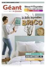 Catalogue Géant Casino "Les belles inspirations Brico", 24 pages, à Échirolles, 27/01/2020 - 23/02/2020 Prospectus Géant Casino "Les belles inspirations Brico", 24 pages, à Échirolles, 27/01/2020 - 23/02/2020