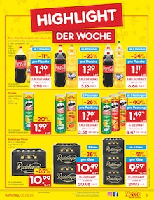 Bier im Netto Marken-Discount Prospekt "Aktuelle Angebote" mit 44 Seiten (Eberswalde)