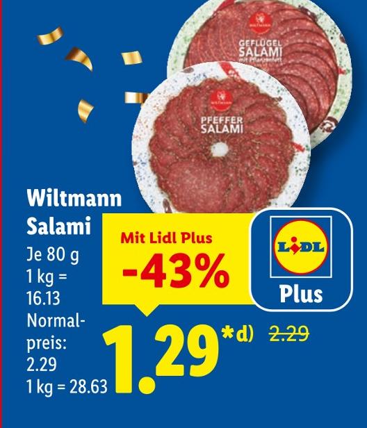 Salami Geflügel
