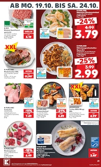 Rindfleisch im Kaufland Prospekt "Hier bin ich richtig" mit 84 Seiten (Augsburg)