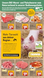 Biofleisch im REWE Prospekt in Erftstadt Aktueller REWE Prospekt mit Biofleisch, "Dein Markt", Seite 27