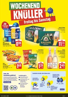 Bier im aktuellen EDEKA Prospekt (Aalen) Bier im EDEKA Prospekt "Wir lieben Lebensmittel!" mit 28 Seiten (Aalen)
