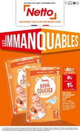 Couches Angebote im Prospekt "LES IMMANQUABLES" von Netto Couches Angebote im Prospekt "LES IMMANQUABLES" von Netto auf Seite 1