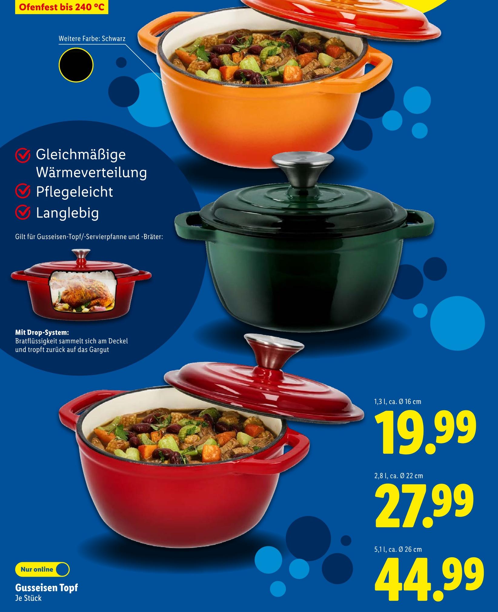 Gusseisen Topf