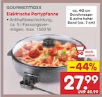 Elektrische Partypfanne im Angebot bei Netto Marken-Discount in Esslingen Elektrische Partypfanne Angebote von GOURMETmaxx bei Netto Marken-Discount Esslingen für 27,99 €