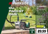 Gartenpumpen-Set von Parkside für 89,99 € bei Lidl im Angebot Gartenpumpen-Set von Parkside im aktuellen Lidl Prospekt
