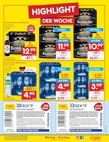Bier im Netto Marken-Discount Prospekt "Aktuelle Angebote" mit 68 Seiten (Magdeburg)