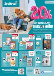 ZooRoyal Prospekt "20% AUF DEIN LIEBLINGS-TIERZUBEHÖR" mit 8 Seiten (Düsseldorf)