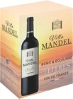 Vin de France Rouge - VILLA MANDEL en promo chez Intermarché Super Villepreux à 7,91 €