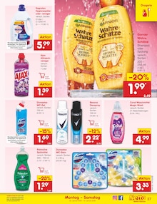 Waschmittel im Netto Marken-Discount Prospekt "Aktuelle Angebote" mit 59 Seiten (Würzburg)