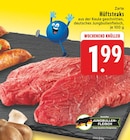 Zarte Hüftsteaks Angebote von Deutsches Jungbullenfleisch bei E center Bad Salzuflen für 1,99 €