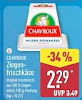 Ziegenfrischkäse Angebote von Chavroux bei ALDI Nord Soest für 2,29 €