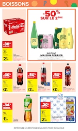 Promos Coca-Cola dans le catalogue "LE MOIS MONOPOLY" de Carrefour Coca-Cola en promo dans le catalogue Carrefour à la page 56