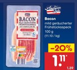 Bacon im Netto Marken-Discount Prospekt Bacon von American Style im aktuellen Netto Marken-Discount Prospekt für 1,11 €