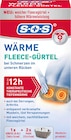Wärme Fleece-Gürtel + 2 Wärmepads Angebote von SOS bei dm-drogerie markt Löhne für 5,95 €