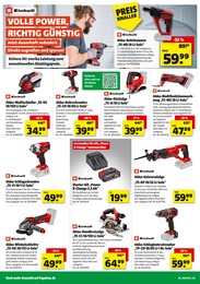 Hagebaumarkt Bohrmaschine im Prospekt 