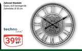 Zahnrad-Wanduhr im Angebot bei GLOBUS in Wetzlar Zahnrad-Wanduhr Angebote von techno Line bei GLOBUS Wetzlar für 39,99 €