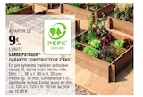 Carré Potager - PEFC en promo chez E.Leclerc Carré Potager - PEFC dans le catalogue E.Leclerc