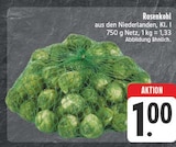 Rosenkohl bei EDEKA im Zschorlau Prospekt für 1,00 €