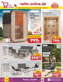 Gartenmöbel im Netto Marken-Discount Prospekt "Aktuelle Angebote" mit 54 Seiten (Bottrop)
