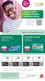 Aktueller mea - meine apotheke Prospekt (Trierweiler, 4 Seiten zum blättern mea - meine apotheke Prospekt Unsere Juni-Angebote mit 4 Seiten