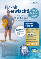 Smartphone im aetka Prospekt in Dortmund Aktueller aetka Prospekt mit Smartphone, "Eiskalt erwischt!", Seite 1