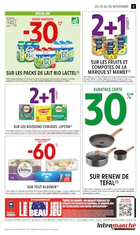 Promo Lait dans le catalogue Intermarché Super du moment à la page 3