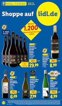 Wein im aktuellen Lidl Prospekt (Berlin) Wein im Lidl Prospekt "LIDL LOHNT SICH" mit 70 Seiten (Berlin)