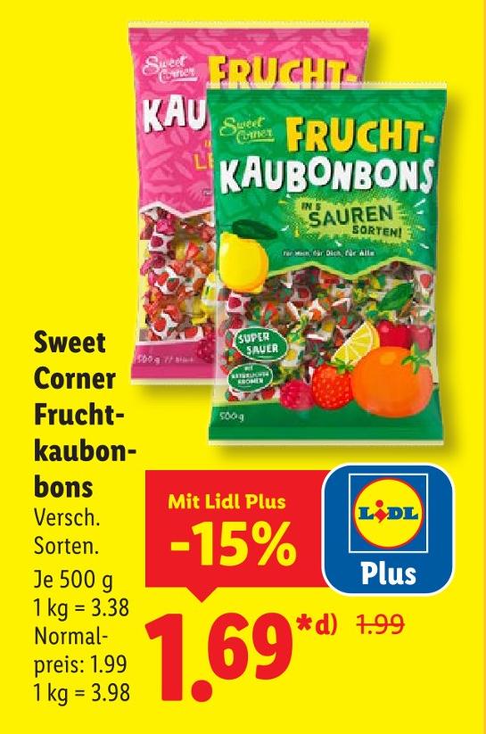 Frucht-Kaubonbons