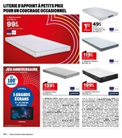 Matelas Angebote im Prospekt "L'ANNIVERSAIRE" von But Matelas Angebote im Prospekt "L'ANNIVERSAIRE" von But auf Seite 36