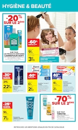 Prix et réduction Colgate dans le prospectus Carrefour en cours Offre Colgate dans le catalogue Carrefour du moment à la page 46