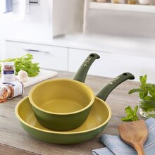 Bratpfanne und Kasserolle, 2er-Set bei ALDI SÜD in Kerpen Bratpfanne und Kasserolle, 2er-Set im Angebot bei ALDI SÜD Kerpen für 29,99 €