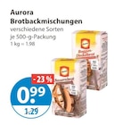 Brotbackmischungen im V-Markt Prospekt Brotbackmischungen von Aurora im aktuellen V-Markt Prospekt für 0,99 €