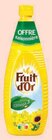 Huile de tournesol offre saisonnière - FRUIT D'OR en promo chez Super U Aubervilliers à 1,39 €