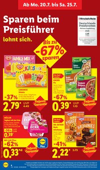 Joghurt im aktuellen Lidl Prospekt (Neuss) Joghurt im Lidl Prospekt "LIDL LOHNT SICH" mit 69 Seiten (Neuss)