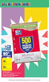 Promos Fournitures Scolaires dans le catalogue "Carrefour" de Carrefour Fournitures Scolaires en promo dans le catalogue Carrefour à la page 71