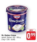 Crème fraîche Classic Angebote von Dr. Oetker bei EDEKA Heidelberg für 0,99 €