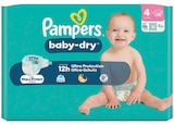 Couches bébé - Pampers en promo chez Supermarchés Match Roubaix à 11,90 €