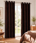 Rideau thermique Camaïeu chocolat l. 140 x H. 260 cm - Castorama à Villemomble Rideau thermique Camaïeu chocolat l. 140 x H. 260 cm en promo chez Castorama Villemomble à 34,90 €