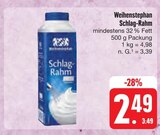 E center Burgbernheim - Schlag-Rahm Angebot im Prospekt Schlag-Rahm bei E center im Burgbernheim Prospekt für 2,49 €