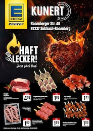 E center Prospekt für Hahnbach mit 2 Seiten E center Prospekt für Hahnbach: "HERZHAFT LECKER!", 2 Seiten, 23.06.2025 - 28.06.2025